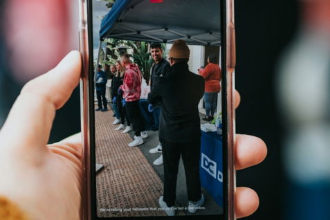 person holding black samsung android smartphone